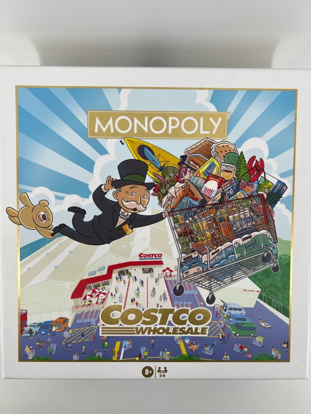 Costco Monopoly Board Game SPECIAL EDITION Open Box Light Play